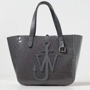 JW Anderson Gray Felt Belted Lined Anchor Tote